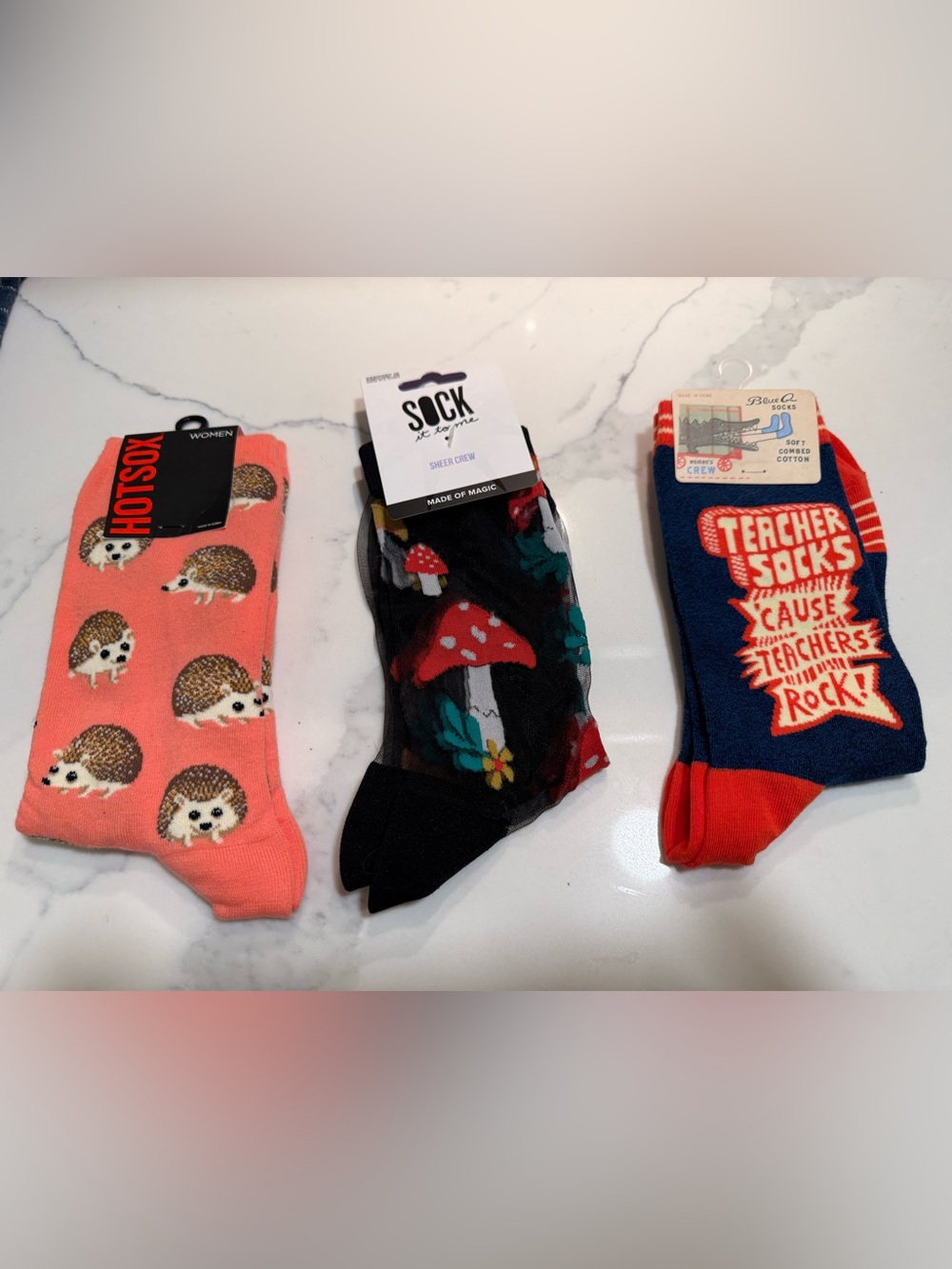 CUTE WOMEN’S NOVELTY SOCKS NWT (3 pair)